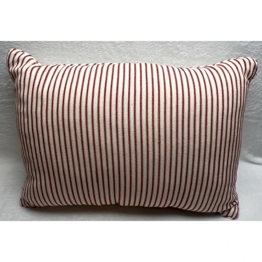 Pier 1 Christmas Throw Pillow‎ VW Car and Christmas Tree Vintage Car